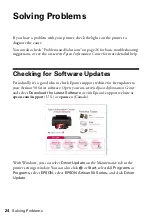 Preview for 24 page of Epson 50 - Artisan 50 - Printer Quick Manual