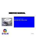 Epson 5700i - EPL B/W Laser Printer Service Manual preview