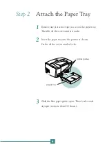 Preview for 6 page of Epson 5700i - EPL B/W Laser Printer Setup Manual