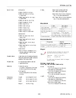 Preview for 3 page of Epson 570e - LQ B/W Dot-matrix Printer Product Information Manual