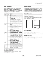 Preview for 7 page of Epson 570e - LQ B/W Dot-matrix Printer Product Information Manual