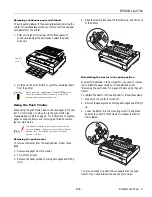 Preview for 11 page of Epson 570e - LQ B/W Dot-matrix Printer Product Information Manual