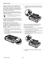 Preview for 12 page of Epson 570e - LQ B/W Dot-matrix Printer Product Information Manual