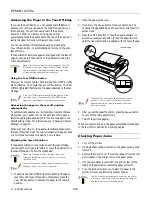 Preview for 14 page of Epson 570e - LQ B/W Dot-matrix Printer Product Information Manual