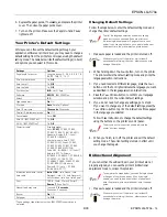 Preview for 15 page of Epson 570e - LQ B/W Dot-matrix Printer Product Information Manual