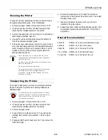 Preview for 17 page of Epson 570e - LQ B/W Dot-matrix Printer Product Information Manual