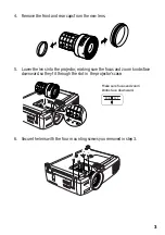 Preview for 3 page of Epson 7800p - PowerLite XGA LCD Projector Installation Manual