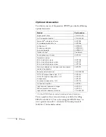 Preview for 14 page of Epson 7800p - PowerLite XGA LCD Projector User Manual