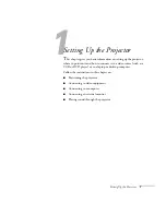 Preview for 15 page of Epson 7800p - PowerLite XGA LCD Projector User Manual