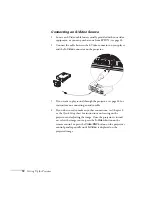 Preview for 20 page of Epson 7800p - PowerLite XGA LCD Projector User Manual