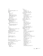 Preview for 141 page of Epson 7800p - PowerLite XGA LCD Projector User Manual