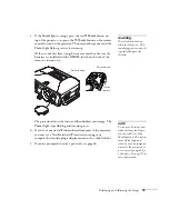 Preview for 19 page of Epson 830p - PowerLite XGA LCD Projector User Manual