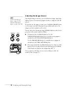 Preview for 20 page of Epson 830p - PowerLite XGA LCD Projector User Manual