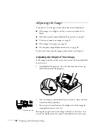 Preview for 24 page of Epson 830p - PowerLite XGA LCD Projector User Manual