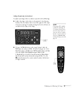 Preview for 27 page of Epson 830p - PowerLite XGA LCD Projector User Manual