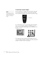 Preview for 28 page of Epson 830p - PowerLite XGA LCD Projector User Manual