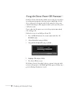 Preview for 30 page of Epson 830p - PowerLite XGA LCD Projector User Manual