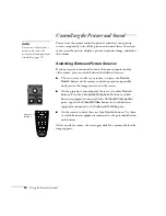 Preview for 34 page of Epson 830p - PowerLite XGA LCD Projector User Manual