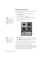 Preview for 36 page of Epson 830p - PowerLite XGA LCD Projector User Manual