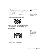 Preview for 37 page of Epson 830p - PowerLite XGA LCD Projector User Manual