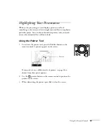 Preview for 43 page of Epson 830p - PowerLite XGA LCD Projector User Manual