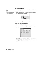 Preview for 90 page of Epson 830p - PowerLite XGA LCD Projector User Manual