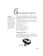 Preview for 95 page of Epson 830p - PowerLite XGA LCD Projector User Manual