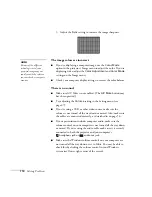 Preview for 110 page of Epson 830p - PowerLite XGA LCD Projector User Manual