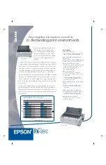 Epson 890N - FX B/W Dot-matrix Printer Specifications preview