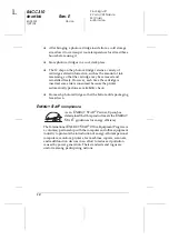 Preview for 10 page of Epson A251B Owner'S Manual