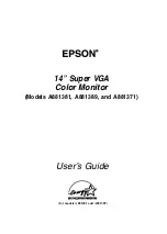 Epson A881371 User Manual preview