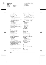 Preview for 210 page of Epson ActionLaser 1600 User Manual