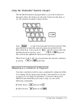 Preview for 40 page of Epson ActionNote 4SLC-33 User Manual