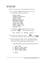 Preview for 97 page of Epson ActionNote 4SLC-33 User Manual