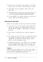 Preview for 34 page of Epson ActionNote 650 User Manual