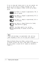 Preview for 54 page of Epson ActionNote 650 User Manual