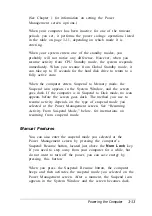 Preview for 61 page of Epson ActionNote 650 User Manual