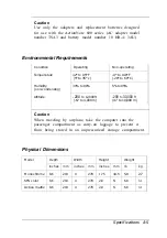 Preview for 107 page of Epson ActionNote 650 User Manual