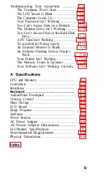 Preview for 21 page of Epson ActionNote 890 User Manual