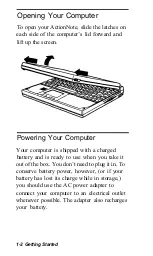 Preview for 23 page of Epson ActionNote 890 User Manual