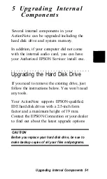 Preview for 48 page of Epson ActionNote 890 User Manual