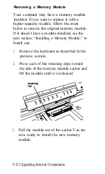 Preview for 59 page of Epson ActionNote 890 User Manual