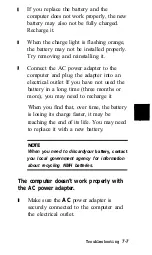 Preview for 86 page of Epson ActionNote 890 User Manual