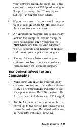 Preview for 96 page of Epson ActionNote 890 User Manual