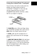 Preview for 16 page of Epson ActionNote 900 Series User Manual