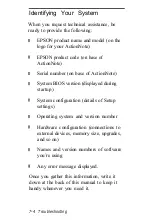 Preview for 70 page of Epson ActionNote 900 Series User Manual