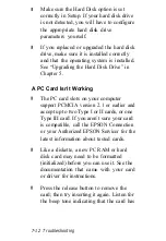 Preview for 78 page of Epson ActionNote 900 Series User Manual