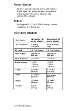 Preview for 91 page of Epson ActionNote 900 Series User Manual