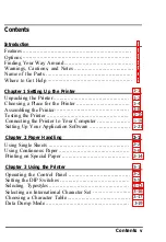 Preview for 6 page of Epson ActionPrinter 3000 User Manual