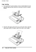 Preview for 71 page of Epson ActionPrinter 3000 User Manual